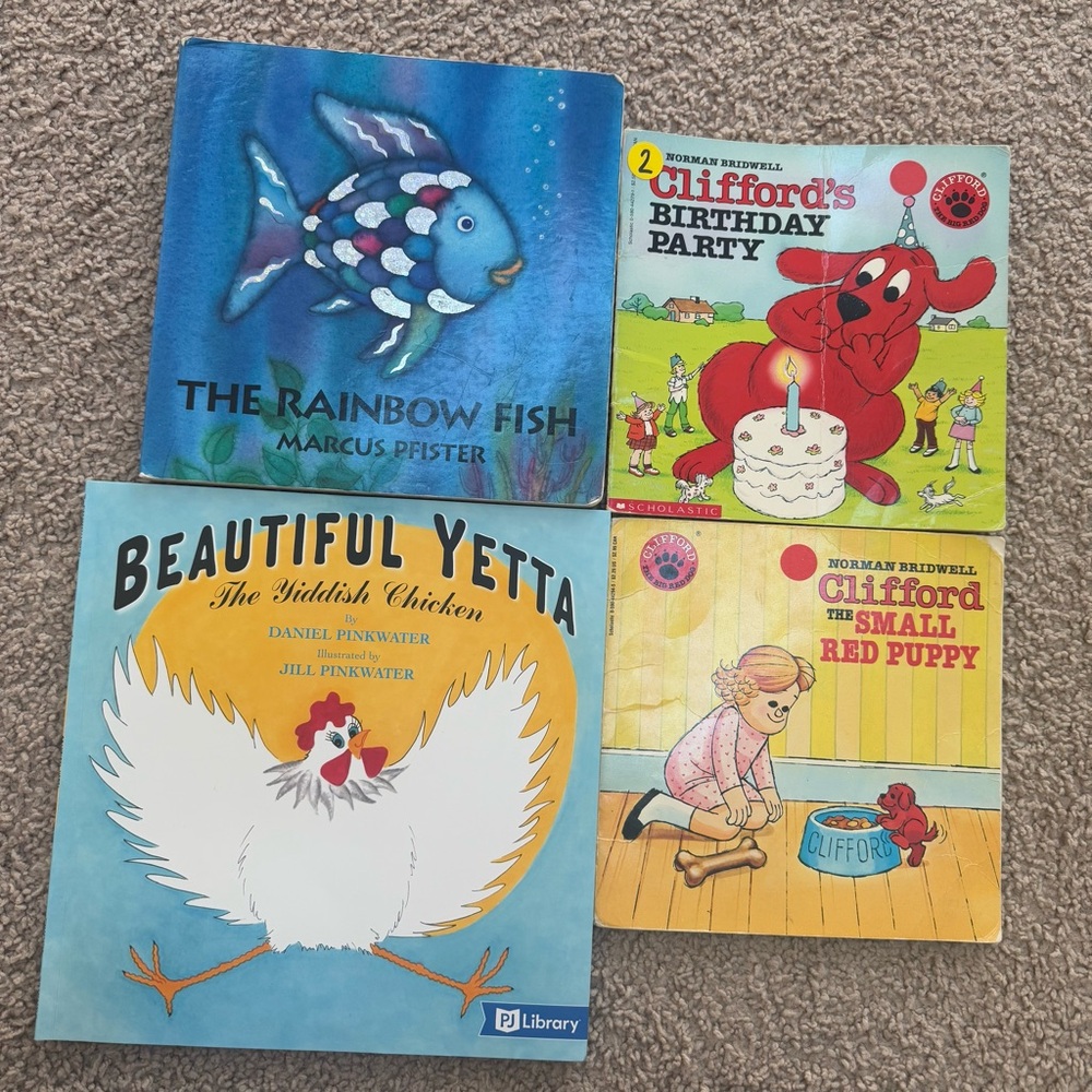 Clifford's,The rainbow fish, beautiful Yetta - great collection- Early Reading